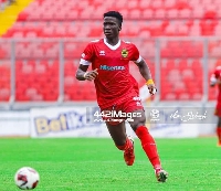 Asante Kotoko midfielder,  Serge Eric Zeze