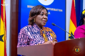Minister for Sanitation and Water Resources, Cecilia Abena Dapaah