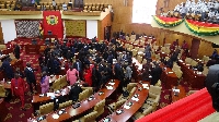A view of the minority section of parliament