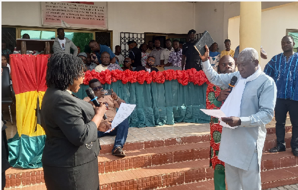 Francis Proferr Dusey (R), nominee for Ho West DCE has been approved