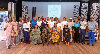The women gathered to mark the maiden Maritime Career Outreach Programme in Accra