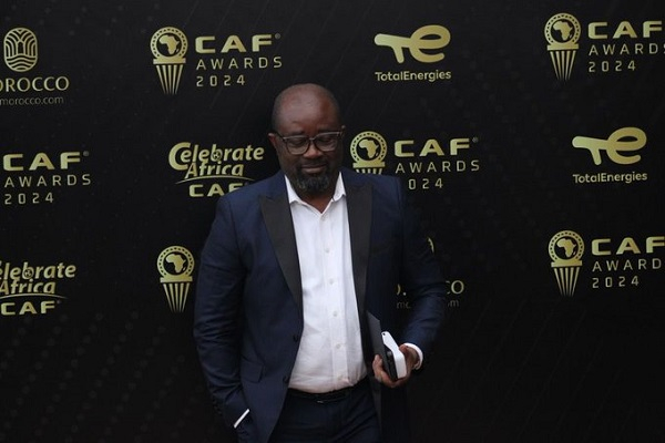 Kurt Okraku was present at the 2024 CAF Awards