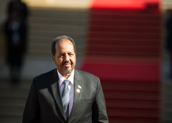 Somalia's President Hassan Sheikh Mohamud