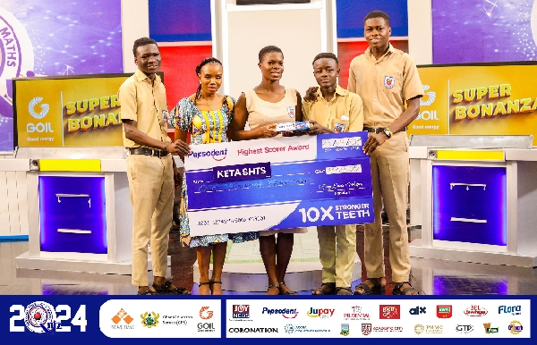 Keta SHTS won the quarter-finals of the 2024 NSMQ