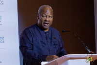 John Dramani Mahama is the President of Ghana