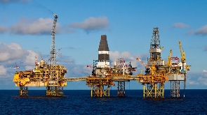 File photo of an oil rig