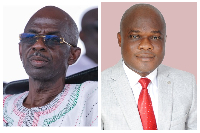 Johnson Asiedu Nketiah and Ibrahim Ahmed