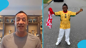 John Terry sends words of encouragement to Yaw Dabo and his academy John Terry sends words of encouragement to Yaw Dabo and his academy