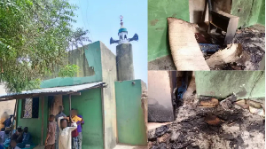 ‘I see pipo wey cheat me dey pray’ – Suspect tok why e close door before setting fire inside Mosque for Kano