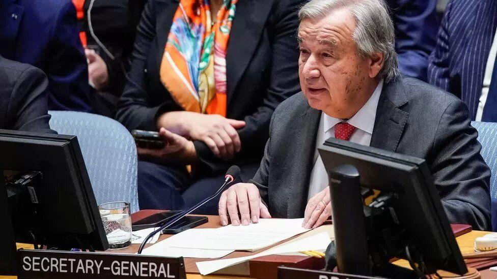 António Guterres, babban Sakataren Majalisar Dinkin Duniya
