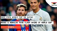 A photo of Lionel Messi and Cristiano Ronaldo