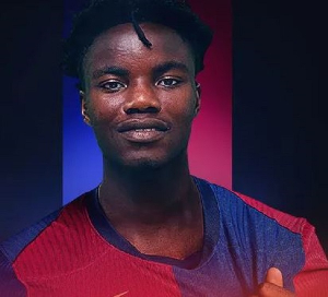 David Oduro Barca Debut