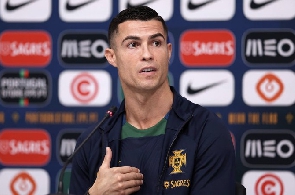 Ronaldo in 2014 scored in Portugal's 2-1 victory over Ghana