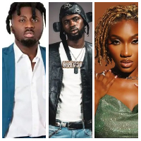 Amerado, Black Sherif and Wendy Shay had some stage fails in 2025