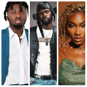 Amerado, Black Sherif and Wendy Shay had some stage fails in 2025