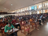 Teachers at GES exam centres