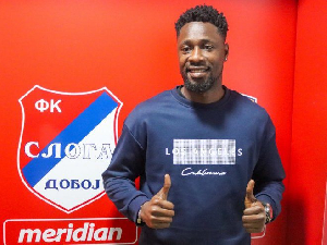 Ghanaian striker Richmond Boakye Yiadom