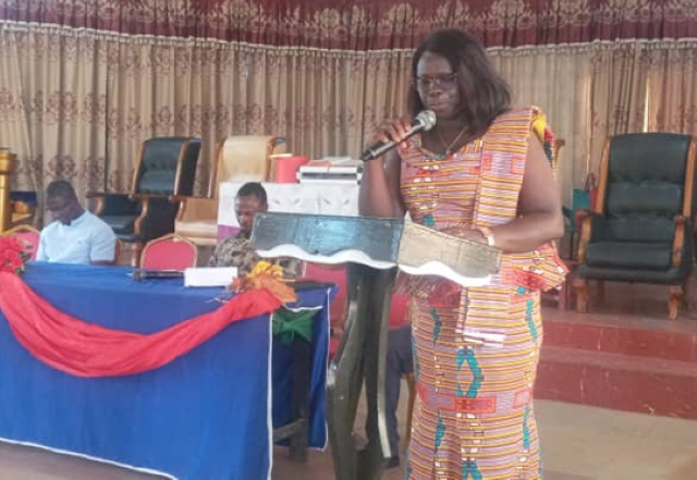 Ahafo Ano North Municipal Director of Education Mrs. Grace Oppong Agyapong