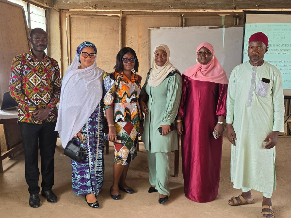 Some members of the Muslimah Mentorship Network during the event