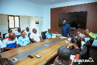 Br Bawumia among some party members