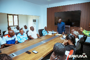 Br Bawumia among some party members