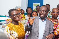 Professor Paul Frimpong-Manso at the hospital