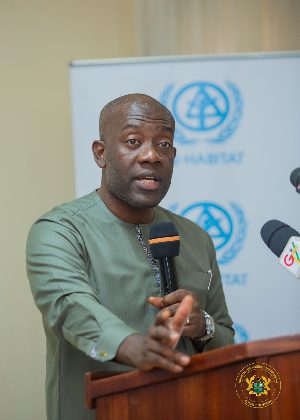 Minister of Works and Housing, Kojo Oppong Nkrumah