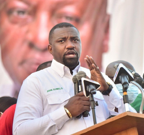 Popular actor and politician John Dumelo