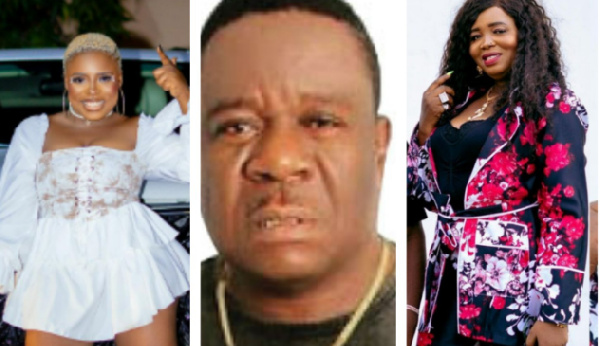 Mr. Ibu (Middle) has confessed to having an amorous relationship with Jazmin (Left) whiles married