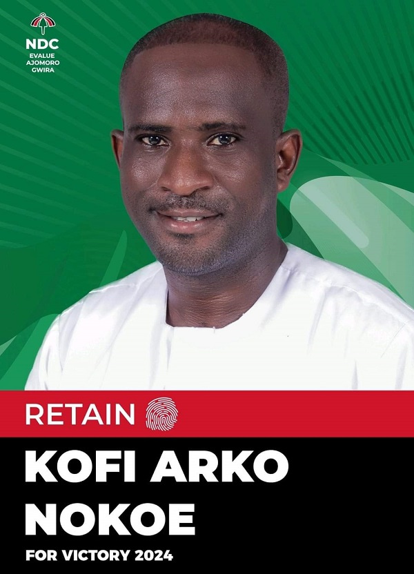MP hopeful for Evalue-Ajomoro Gwira constituency, Kofi Arko Nokoe