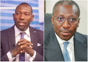Lamtiig Apanga (L) says Afenyo-Markin (R) is losing respect with the NPP