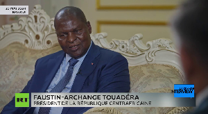 President Faustin Archange Touadera