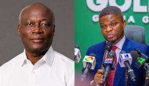 Nii Lante Vanderpuye (L) has shared his views on what Sammy Gyamfi (R) told the Minority Nii Lante Vanderpuye (L) has shared his views on what Sammy Gyamfi (R) told the Minority
