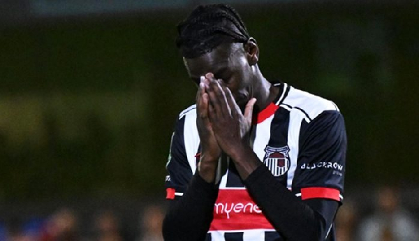 Oduor was ineligible to play against Manchester United