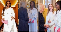 Tiwa Savage at the Buckingham Palace