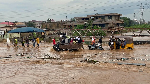 The approximately 30-minute rainfall overwhelmed drivers and residents