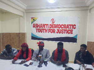 Ahsnati Democratic Youth For Justice Presser 