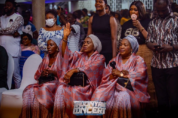 Daughters of Glorious Jesus in a photograph during the ANUONYAM Concert