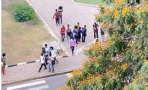 Students have therefore been advised to avoid the affected area.