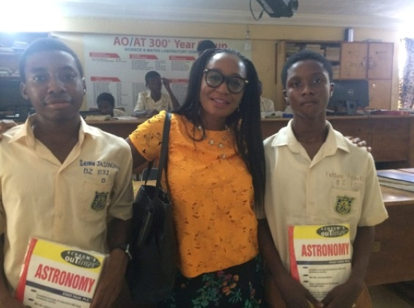 Amma Prempeh (M) is a BBC journalist and philanthropist