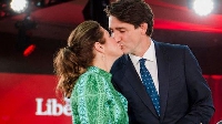 Canada Prime Minister Justin Trudeau and im wife Sophie