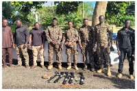 A photo of the suspects