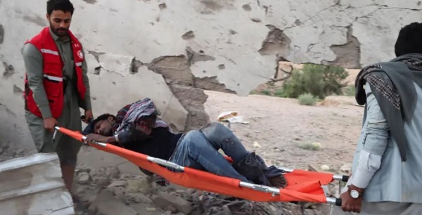 Houthi-run media say the detention centre in Saada was holding African migrants