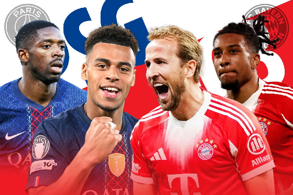 Bayern Munich vs PSG game in the Champions League produced nine goals