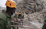 Several people missing after multistorey building collapses in Kenya