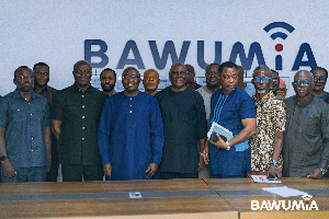 Bawumia With TUC Officers