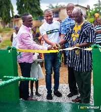 The commissioning of the borehole