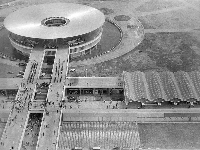 Trade Fair Center, Accra-Ghana designed by Vic Adegbite, Jacek Chyrosz & Stanislaw Rymasze­wski