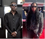 Stonebwoy, Edem attend the 65th Grammy in Los Angeles