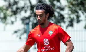 Ayyoub Bouaddi plays for the Moroccan national team Ayyoub Bouaddi plays for the Moroccan national team